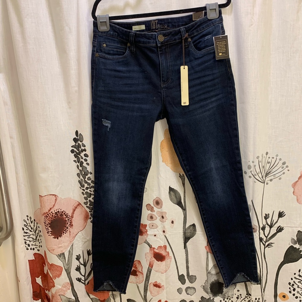 NWT Kut from the Kloth distressed Jeans Size 12